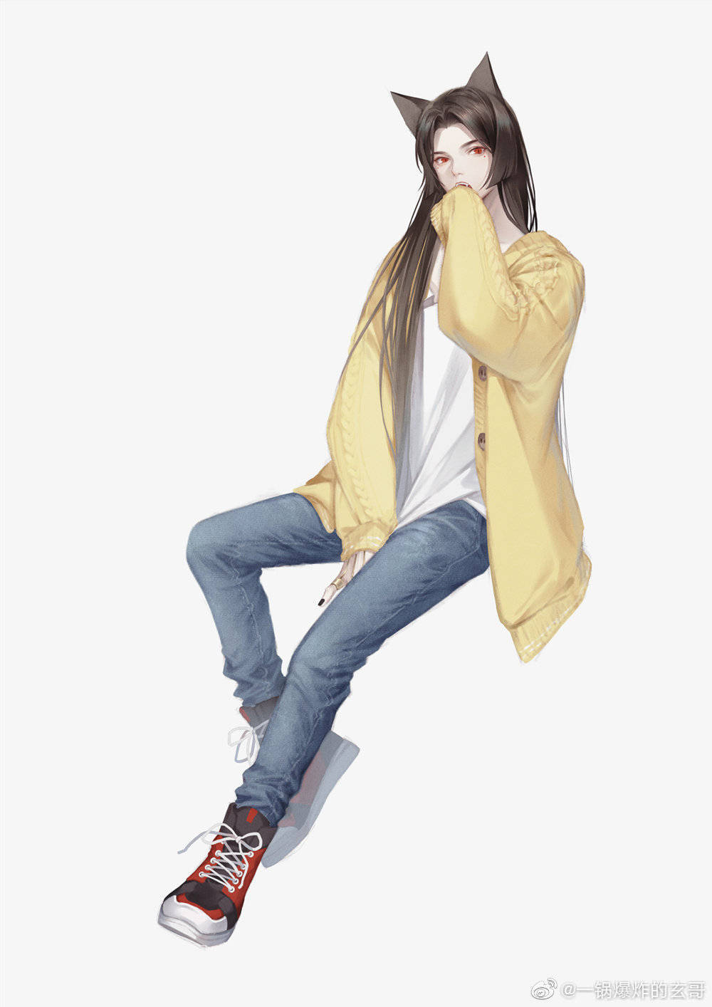 现代人设,男,单人,转自微博