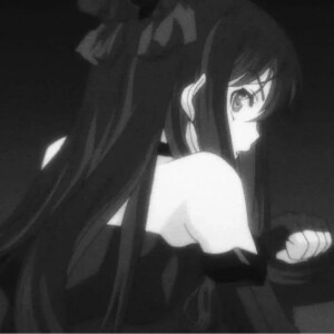 一组黑白色系女生头像来袭♀