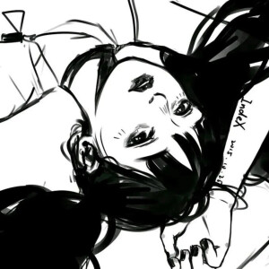 一组黑白色系女生头像来袭♀