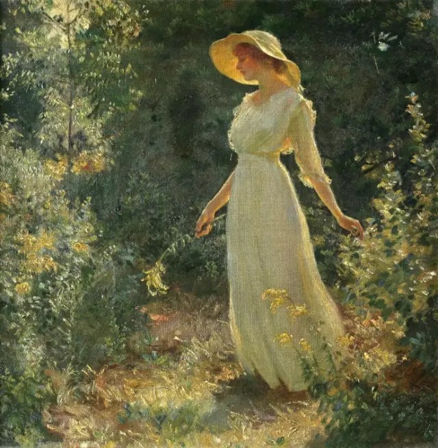 美国画家Charles Courtney Curran。