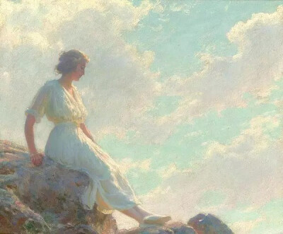 美国画家Charles Courtney Curran。