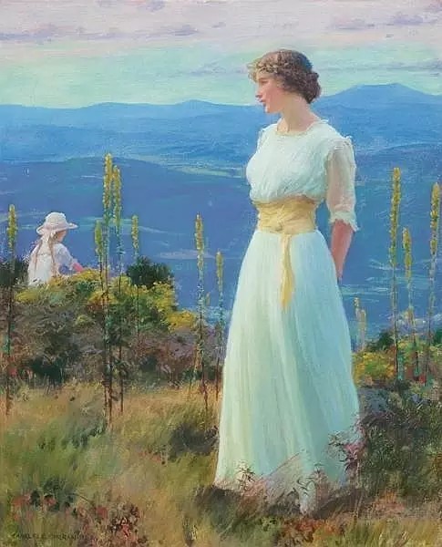 美国画家Charles Courtney Curran。