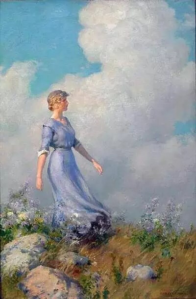 美国画家Charles Courtney Curran。