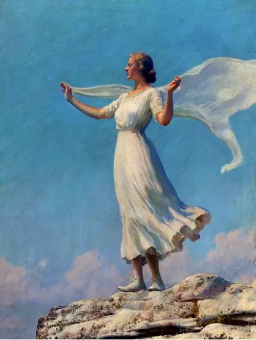 美国画家Charles Courtney Curran。