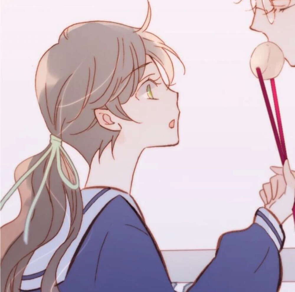 《宇宙琴未响》漫画情侣头像