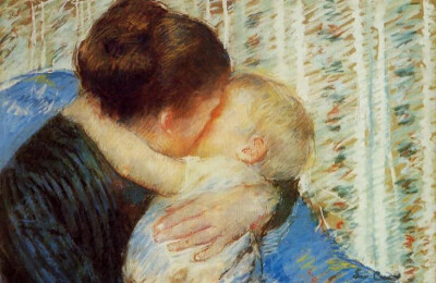 Mother and Child, Mary Cassatt [美国]
这世上所有温暖的事，都让我想起你。
你陪我长大，我陪你变老。