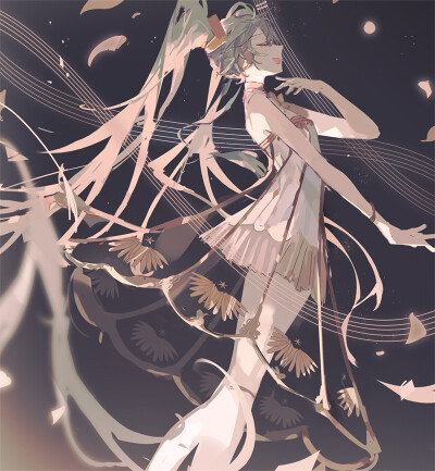 画师:豆の素
初音未来
这位太太的初音太美了！！！