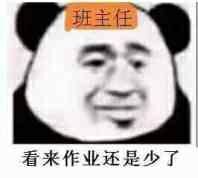 班主任，看来作业还是少了