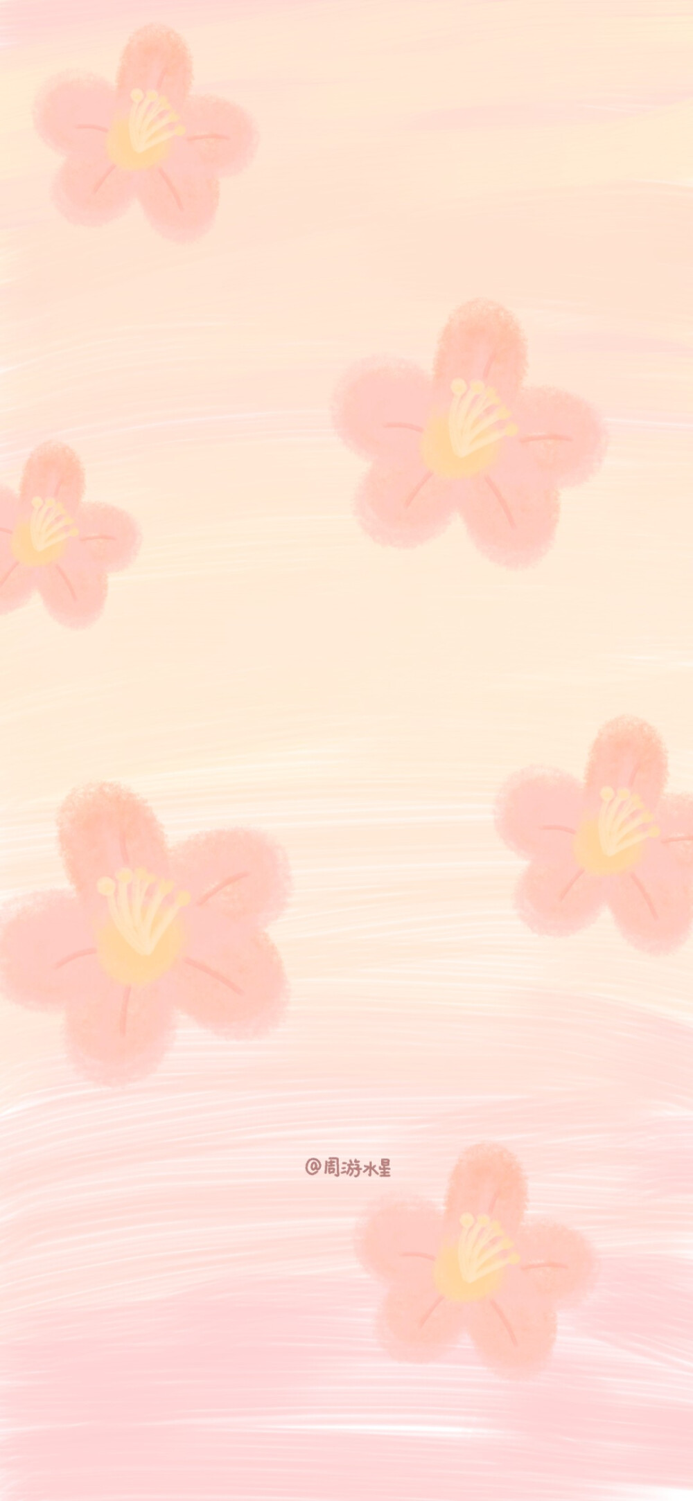 微博原创@周游水星
粉色花朵壁纸
搬运出处见水印。抱图点赞。
禁商用 侵删。