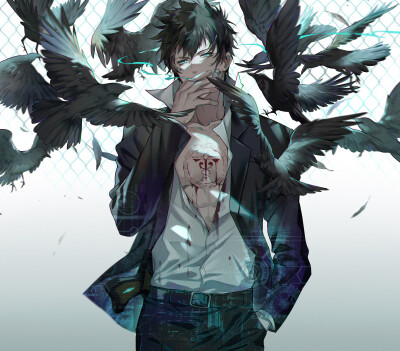 PSYCHO-PASS 师：Ekita玄@Ekita玄（p id=14793912） 本作品id=80699361