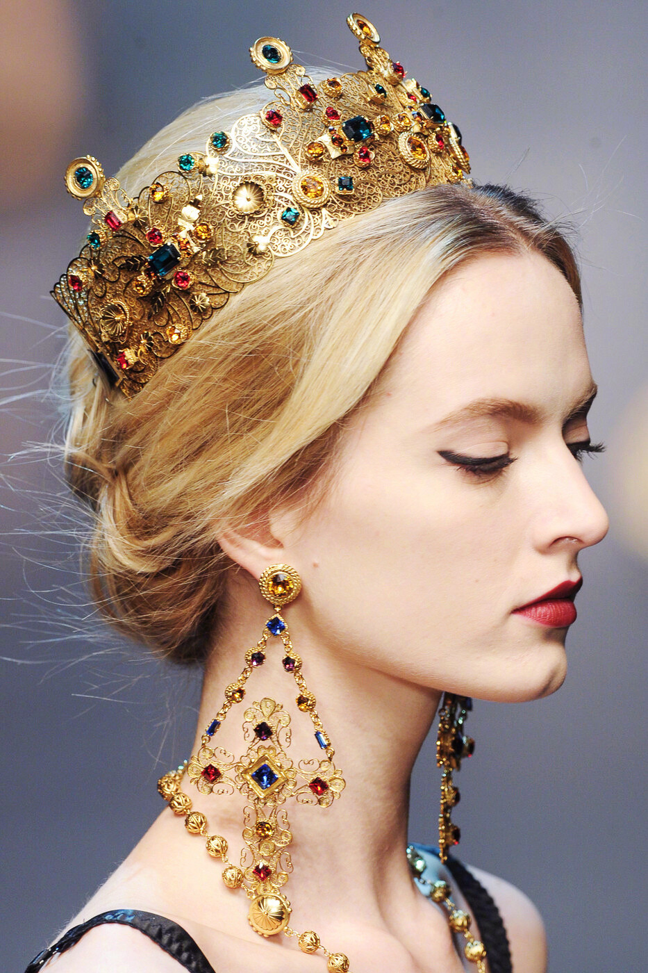 Dolce & Gabbana F/W 2013.
# Daria Strokous