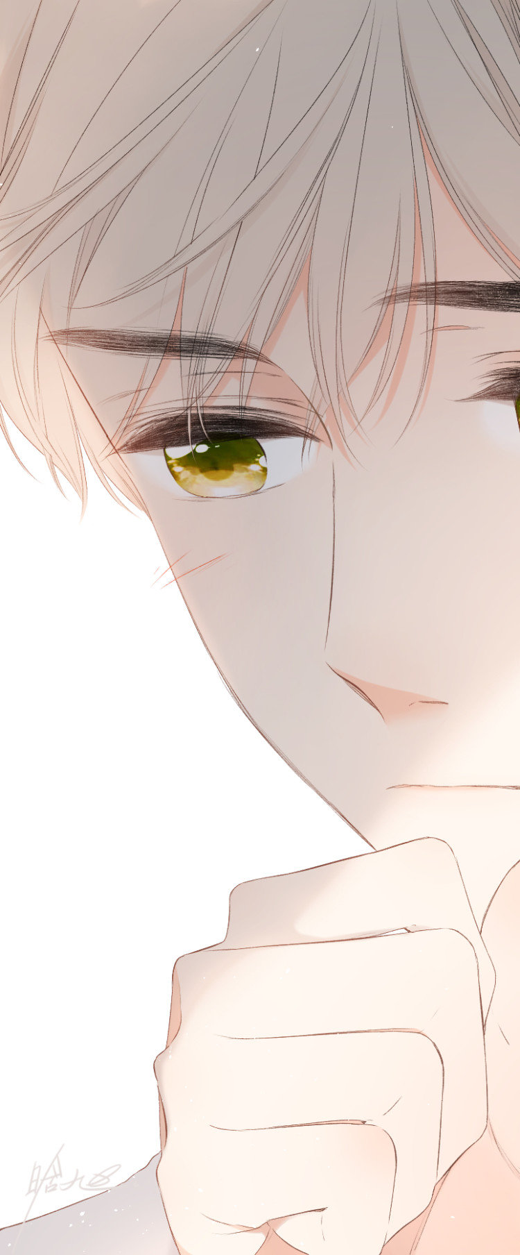 来吧啾啾啾”都是作者微博里淘来的啾！（容我再痴迷一下，老杨好好看啊啊啊＝▽＝）这是《再度与你》哦！微博@晗旭L-Mo