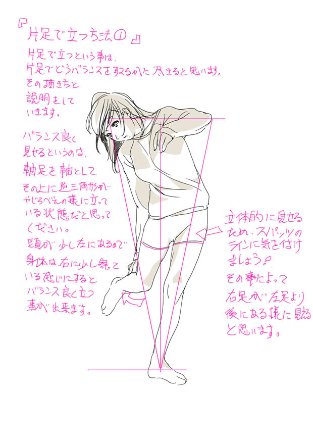 线稿手稿透视图