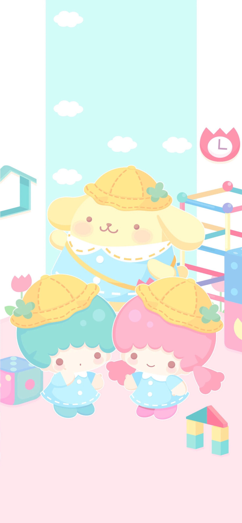 小双星布丁狗幼稚园超可爱哒