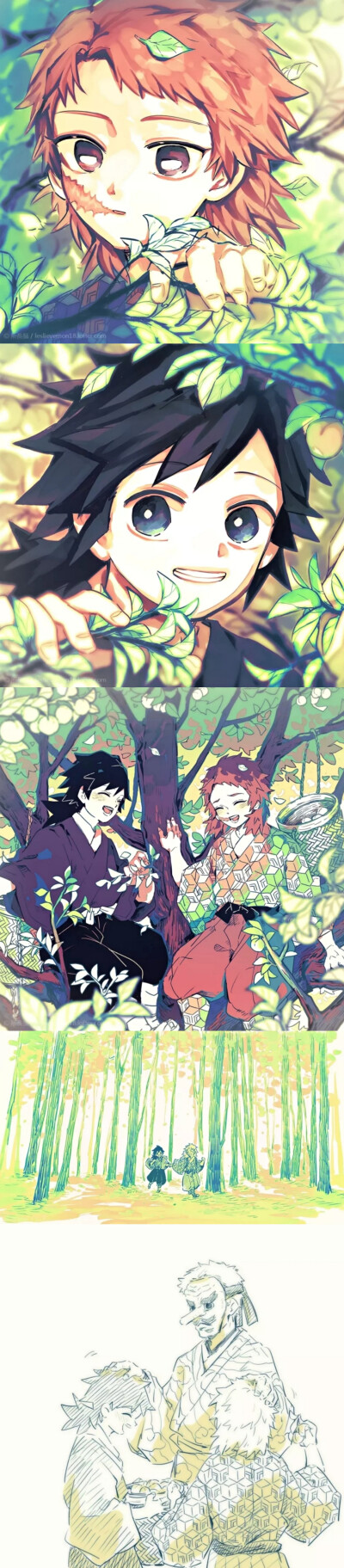 #鬼灭之刃#锖兔 义勇
LOF：所長脑