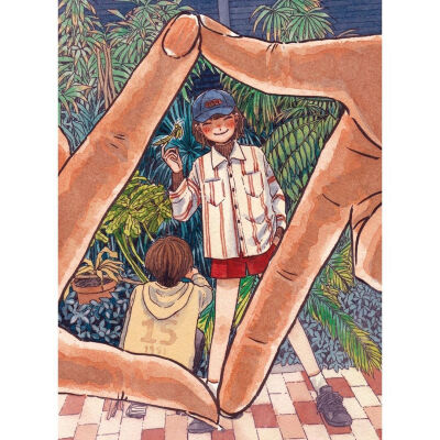 女生插画
女生头像
来源ins:chihikwi
