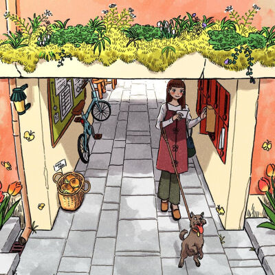 女生插画
女生头像
来源ins:chihikwi
