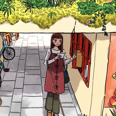 女生插画
女生头像
来源ins:chihikwi
