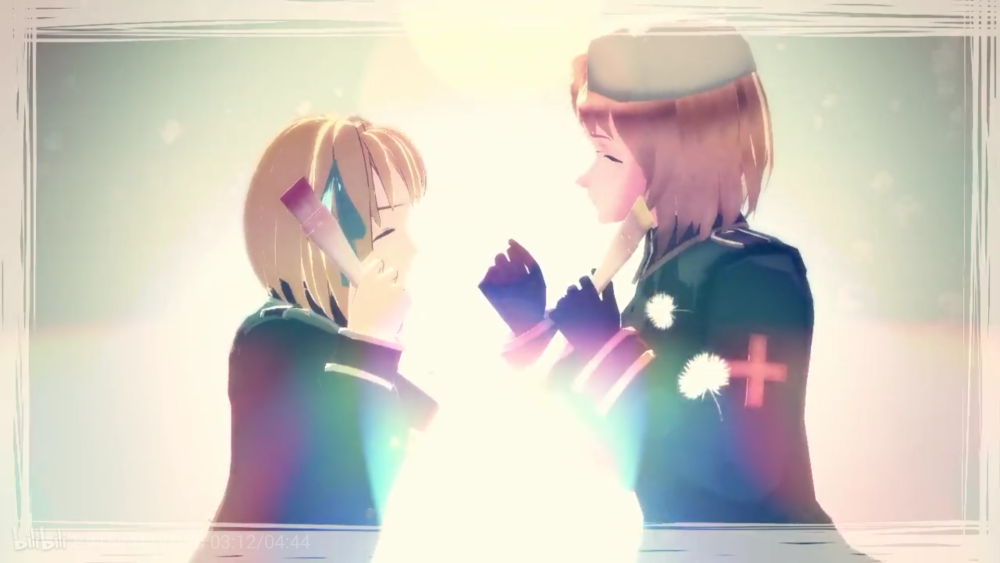 一起画画吧 MMD APH