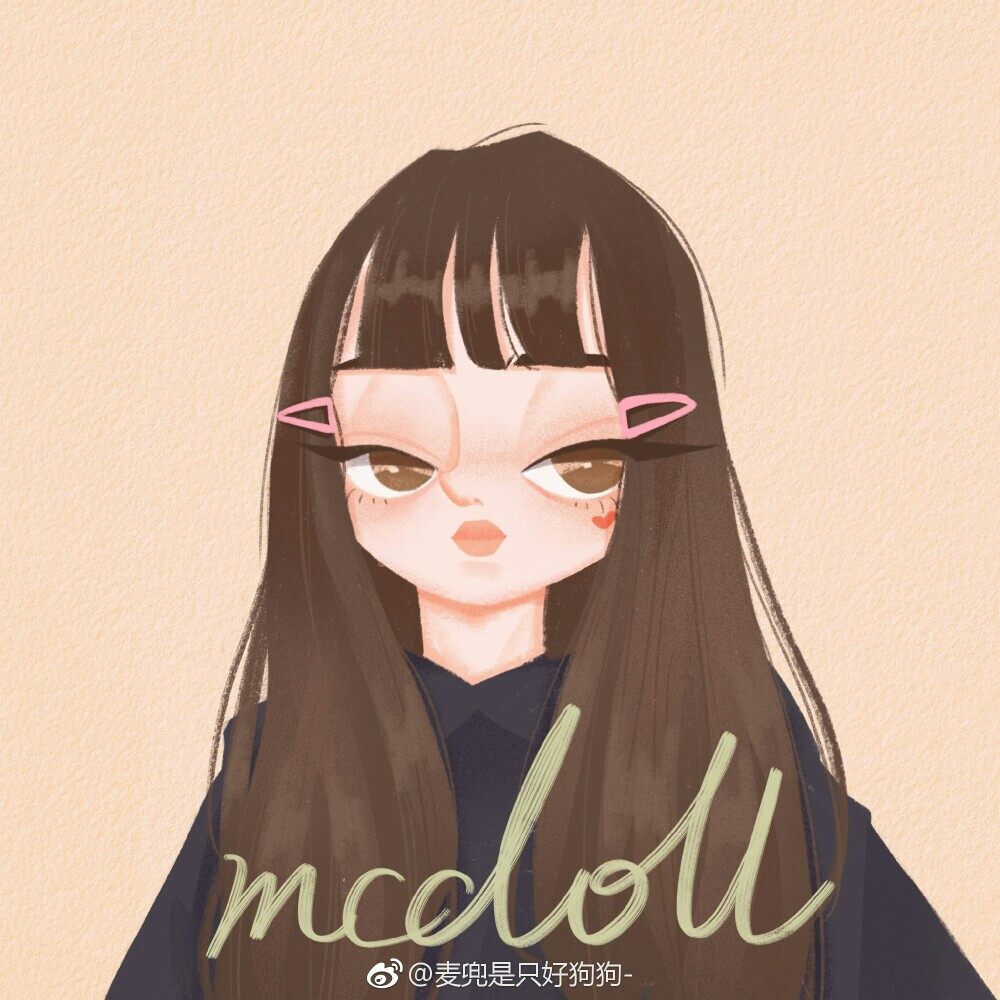 头像by人文艺术博主 Mcdoll_