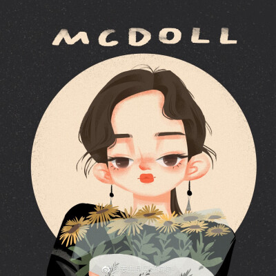 头像by人文艺术博主 Mcdoll_