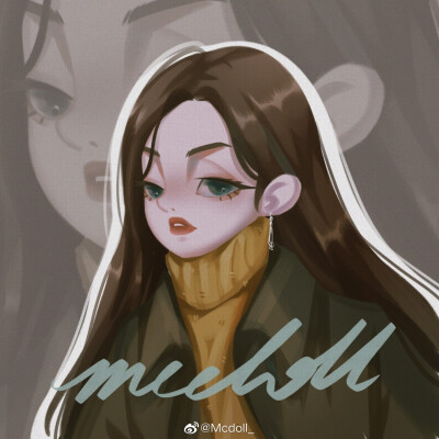 头像by人文艺术博主 Mcdoll_