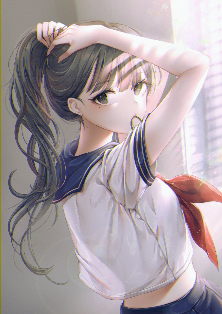 #少女#
画师：クラゲ