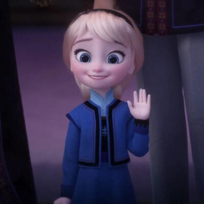 《Frozen：雪宝的冰雪大冒险》Elsa 头像