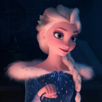 《Frozen：雪宝的冰雪大冒险》Elsa 头像