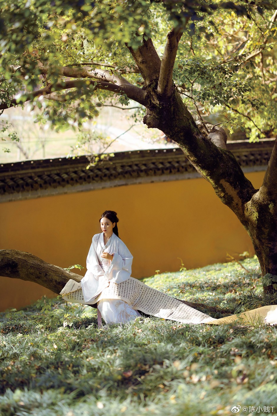 ————————#宁波约拍# ———————
「秋风起 谁在叹息」
秋风起谁在叹息 眉目里爱恨交集
摄影@陈小贱T
出境@社长GsGs
妆造：@遛驴的小男孩
服装：@一七令汉服雅斋 谢谢商家的衣服
#杭州约##摄影# 