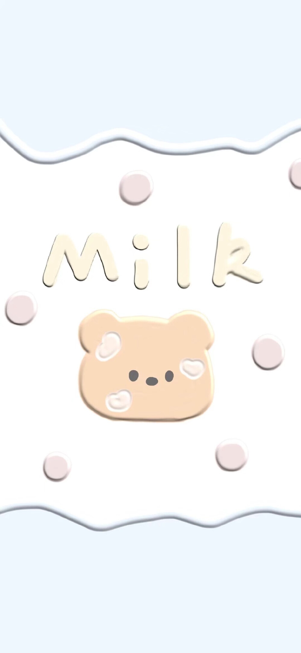 油画壁纸小熊壁纸手机壁纸聊天背景