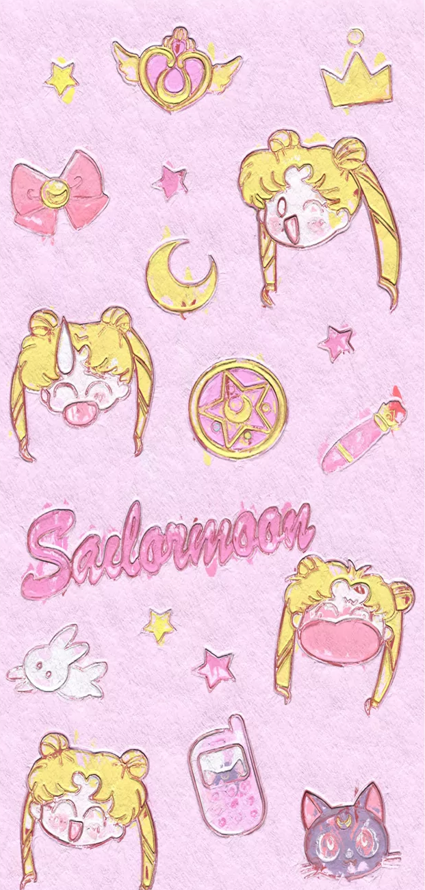 美少女战士油画壁纸