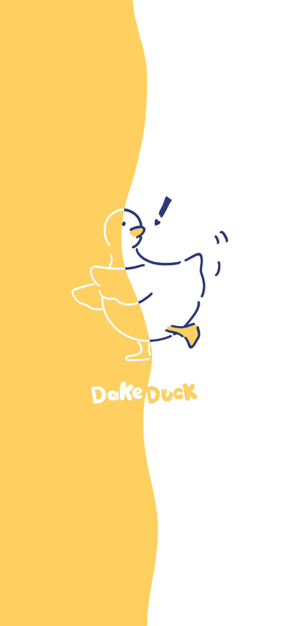 dake duck 蓝 黄