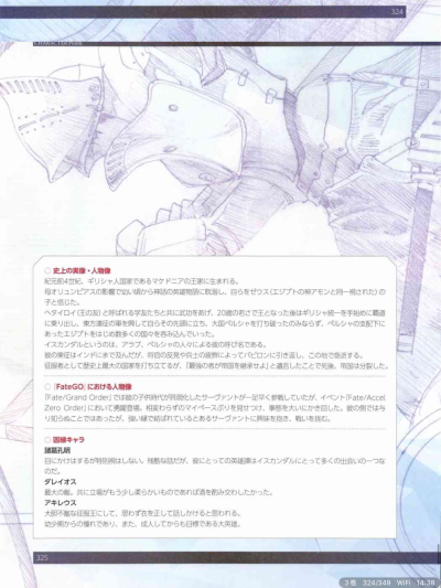 型月 官方设定 人设 fgo fatezero 伊斯坎达尔 大帝 幼帝 亚历山大