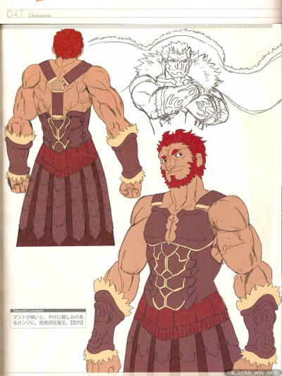 型月 fgo fatezero 伊斯坎达尔 征服王rider