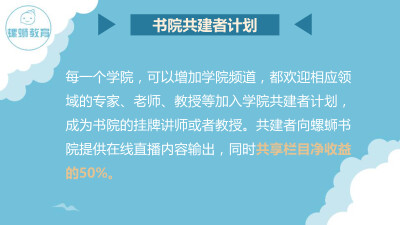 螺蛳教育的子品牌包括螺蛳语文、螺蛳历史、螺蛳地理、螺蛳政治，以中小学文科（语、史、地、政）为切入点，打造K12全学段、全学科教研产品，可外延至K12文科的课外拓展，如兴趣引导，探究式学习等多种形式。