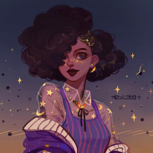 6ins:zulala_l漂亮的线条 #插画 #头像 #欧美风 赞 评论 收藏 更多