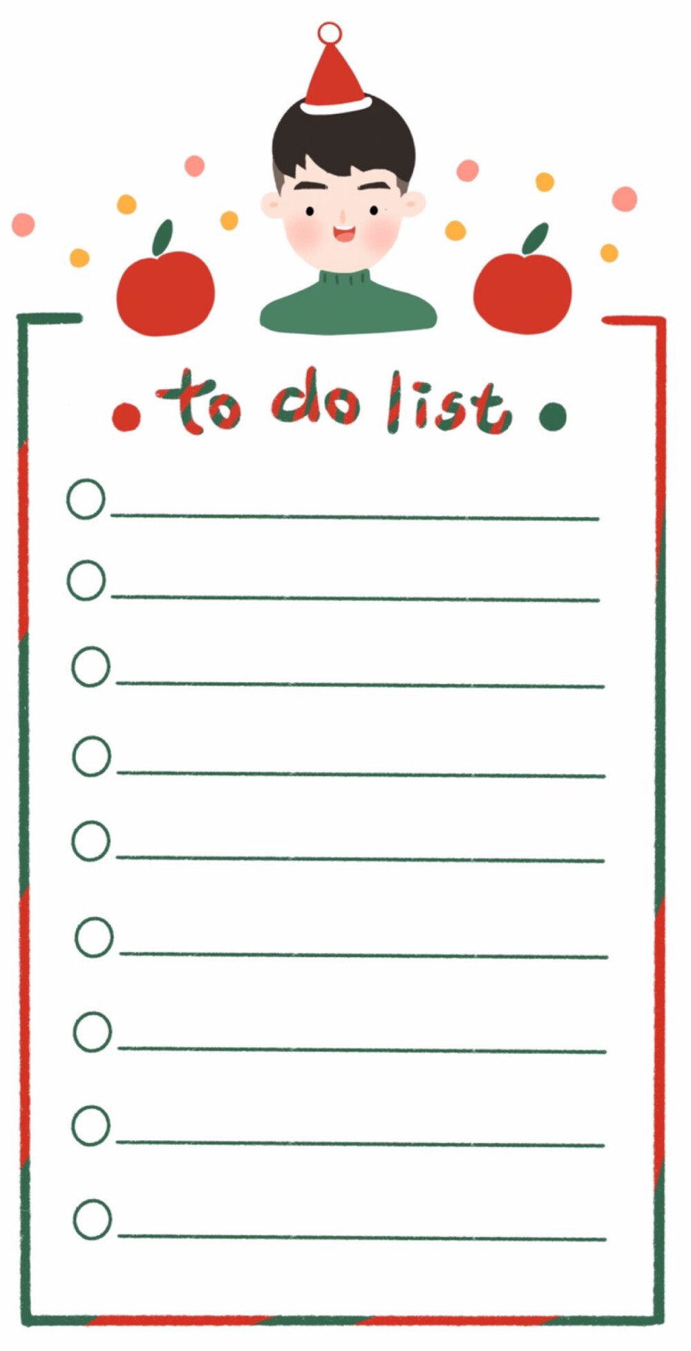 to do list