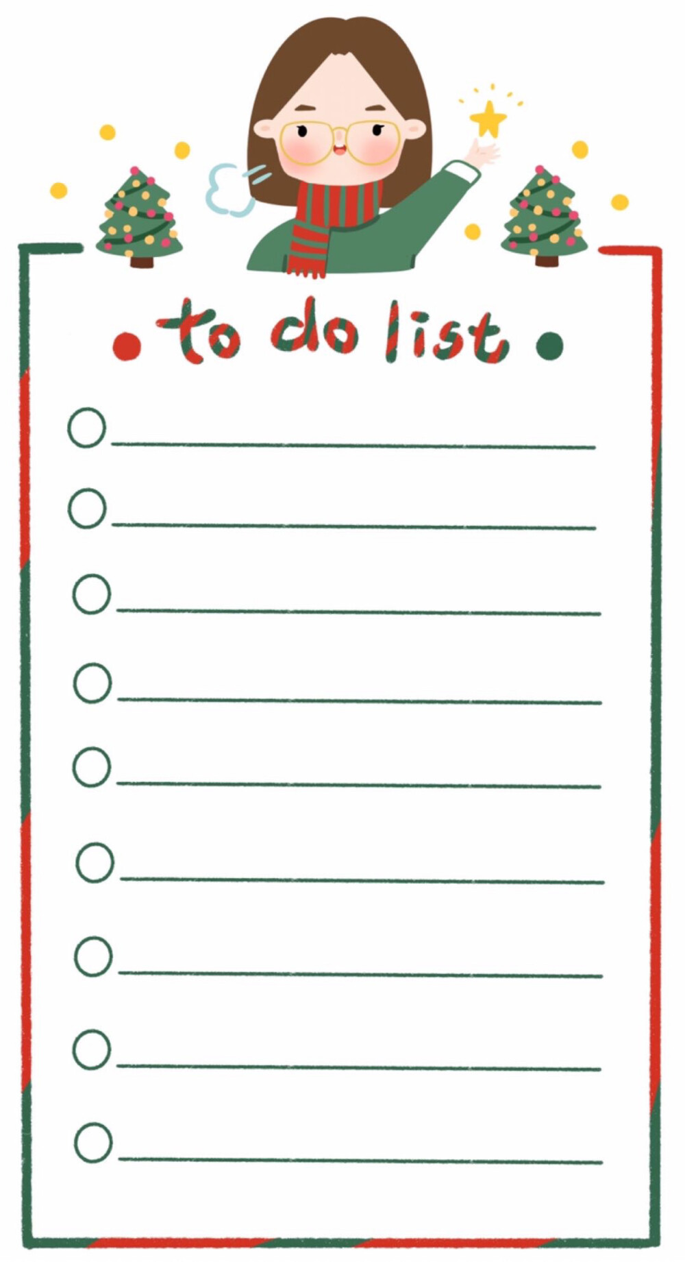 to do list