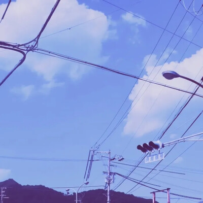 紫色梦幻天空背景图，壁纸