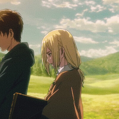 艾伦·耶格尔 / 艾伦·叶卡 (エレン･イェーガー Eren Jäger）##
赫里斯塔·兰斯/ 克里斯塔·连兹 (クリスタ·レンズ Christa Lenz)
本名：希斯特莉亚·雷伊斯 (Historia Reiss