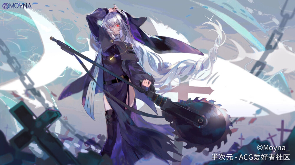 明日方舟-幽灵鲨
来源：半次元
画师：Moyna_