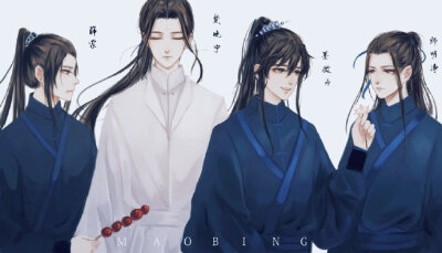 二哈和他的白猫师尊
wb画师:紧张的秃饼