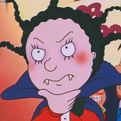 动漫头像 小魔女蒙娜