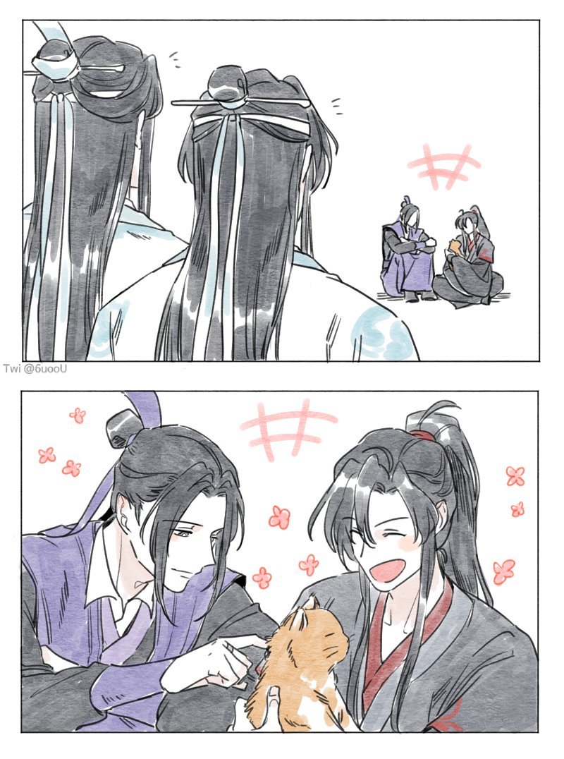 忘羡 魏无羡 蓝忘机 魔道祖师
twi：6uooU