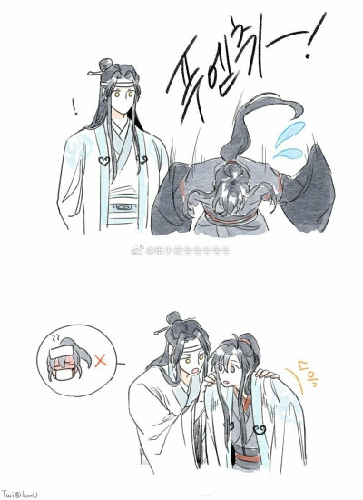 忘羡 魏无羡 蓝忘机 魔道祖师
twi：6uooU