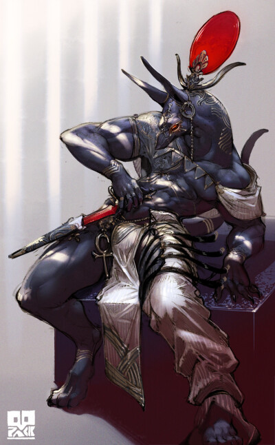 Anubis for happy FUNDOSHI day