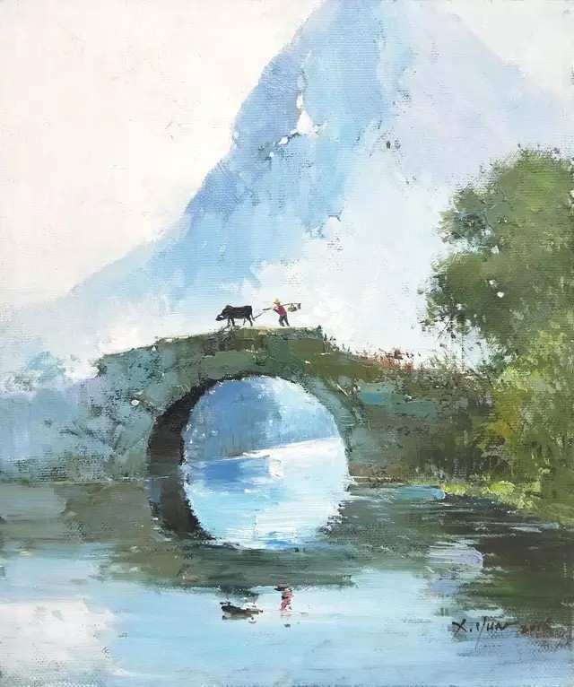 风景油画