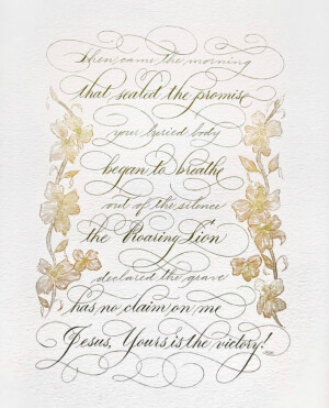 Copperplate 花体英文 Roundhand