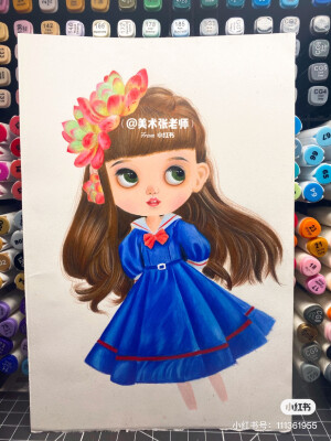 彩铅娃娃